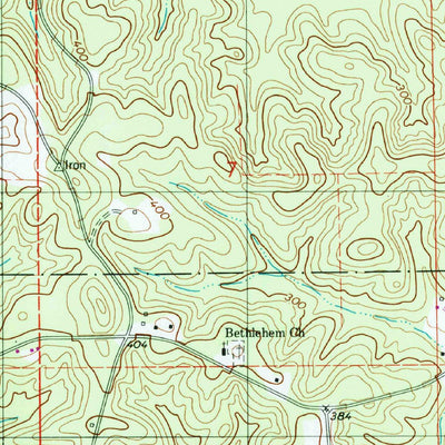 United States Geological Survey Heiberger, AL (1980, 24000-Scale) digital map