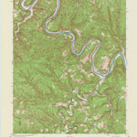 United States Geological Survey Heidelberg, KY (1952, 24000-Scale) digital map