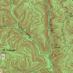 United States Geological Survey Heidelberg, KY (1952, 24000-Scale) digital map