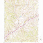 United States Geological Survey Heiners Creek, UT (1964, 24000-Scale) digital map