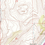 United States Geological Survey Heiners Creek, UT (1964, 24000-Scale) digital map