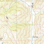 United States Geological Survey Heiners Creek, UT (1991, 24000-Scale) digital map
