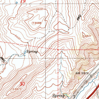 United States Geological Survey Heiners Creek, UT (1997, 24000-Scale) digital map