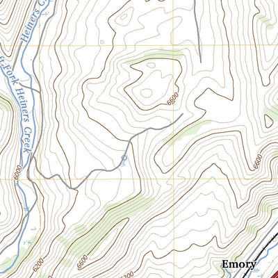 United States Geological Survey Heiners Creek, UT (2023, 24000-Scale) digital map