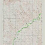 United States Geological Survey Heinzelman Canyon, KS (1976, 24000-Scale) digital map