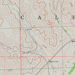 United States Geological Survey Heinzelman Canyon, KS (1976, 24000-Scale) digital map