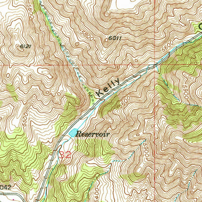 United States Geological Survey Heise, ID (1951, 24000-Scale) digital map