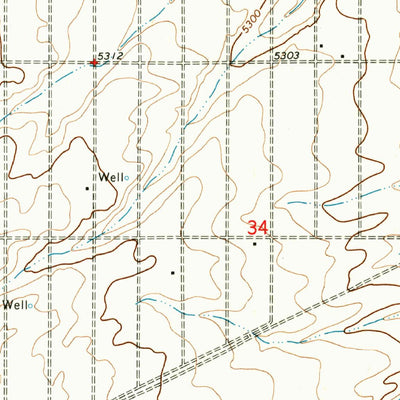 United States Geological Survey Heist, UT (1972, 24000-Scale) digital map