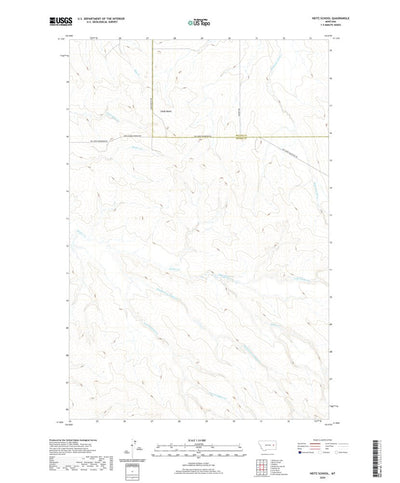 United States Geological Survey Heitz School, MT (2020, 24000-Scale) digital map