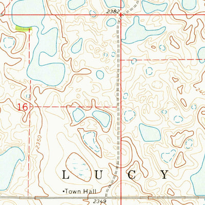 United States Geological Survey Helde Lake, ND (1974, 24000-Scale) digital map