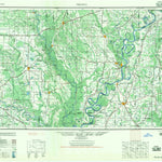 United States Geological Survey Helena, AR-MS-TN (1948, 250000-Scale) digital map
