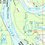 United States Geological Survey Helena, AR-MS-TN (1984, 100000-Scale) digital map