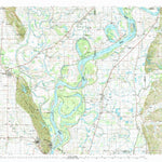 United States Geological Survey Helena, AR-MS-TN (1990, 100000-Scale) digital map
