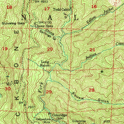 United States Geological Survey Helena, CA (1951, 62500-Scale) digital map