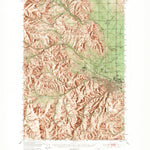 United States Geological Survey Helena, MT (1950, 62500-Scale) digital map