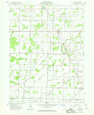 United States Geological Survey Helena, OH (1959, 24000-Scale) digital map