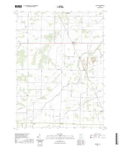 United States Geological Survey Helena, OH (2023, 24000-Scale) digital map