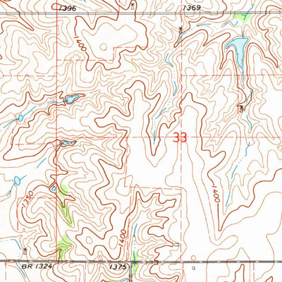 United States Geological Survey Helena, OK (1969, 24000-Scale) digital map
