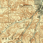 United States Geological Survey Helena Special, MT (1899, 62500-Scale) digital map