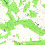 United States Geological Survey Heliotrope Mountain, UT (1966, 24000-Scale) digital map