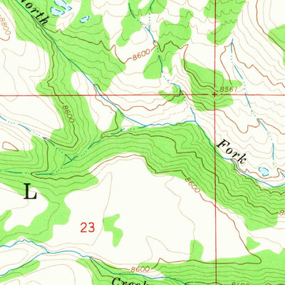 United States Geological Survey Heliotrope Mountain, UT (1966, 24000-Scale) digital map