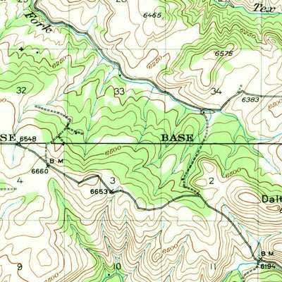 United States Geological Survey Hell Creek, ID (1924, 62500-Scale) digital map