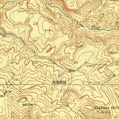 United States Geological Survey Hell Creek, ID (1926, 62500-Scale) digital map