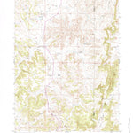 United States Geological Survey Hell Gap, WY (1950, 24000-Scale) digital map