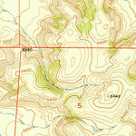 United States Geological Survey Hell Gap, WY (1951, 24000-Scale) digital map