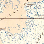 United States Geological Survey Hell Hole Bayou, LA (1946, 31680-Scale) digital map