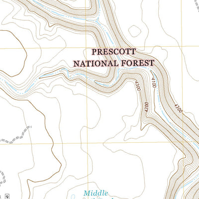 United States Geological Survey Hell Point, AZ (2021, 24000-Scale) digital map