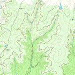 United States Geological Survey Hell Roaring Creek, TX (1967, 24000-Scale) digital map