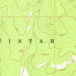 United States Geological Survey Heller Lake, UT (1965, 24000-Scale) digital map