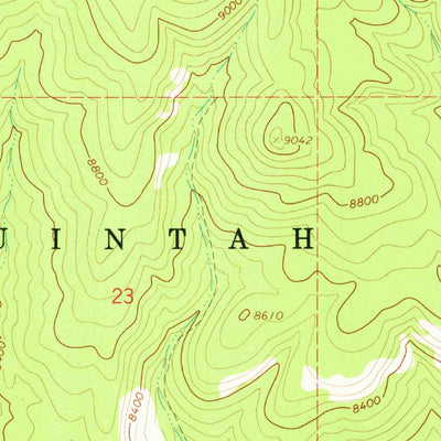 United States Geological Survey Heller Lake, UT (1965, 24000-Scale) digital map