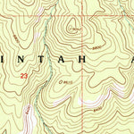 United States Geological Survey Heller Lake, UT (1996, 24000-Scale) digital map
