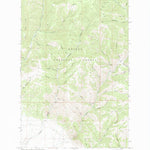 United States Geological Survey Hellgate Gulch, MT (1972, 24000-Scale) digital map