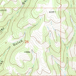 United States Geological Survey Hellgate Gulch, MT (1972, 24000-Scale) digital map