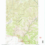 United States Geological Survey Hellgate Gulch, MT (2001, 24000-Scale) digital map