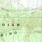 United States Geological Survey Hellhole Bend, AZ (1989, 24000-Scale) digital map