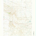 United States Geological Survey Hells Half Acre, WY (1968, 24000-Scale) digital map
