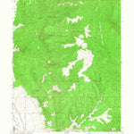United States Geological Survey Hells Kitchen Canyon SE, UT (1965, 24000-Scale) digital map