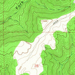 United States Geological Survey Hells Kitchen Canyon SE, UT (1965, 24000-Scale) digital map