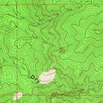 United States Geological Survey Hells Kitchen Canyon SE, UT (1965, 24000-Scale) digital map