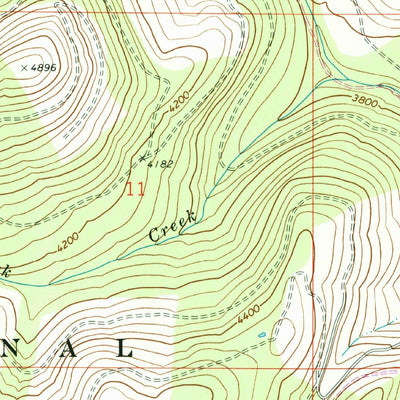 United States Geological Survey Helmer Mountain, WA-ID (1967, 24000-Scale) digital map