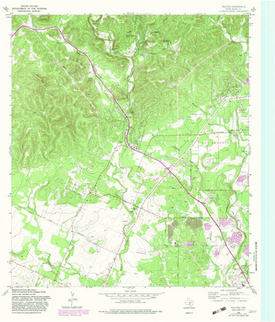 United States Geological Survey Helotes, TX (1966, 24000-Scale) digital map