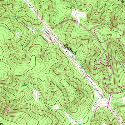 United States Geological Survey Helotes, TX (1966, 24000-Scale) digital map