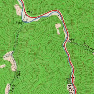 United States Geological Survey Helton, KY (1954, 24000-Scale) digital map