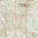 United States Geological Survey Helvetia, AZ (1996, 24000-Scale) digital map