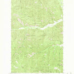 United States Geological Survey Helwick Peak, MT (1988, 24000-Scale) digital map