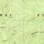 United States Geological Survey Helwick Peak, MT (1988, 24000-Scale) digital map